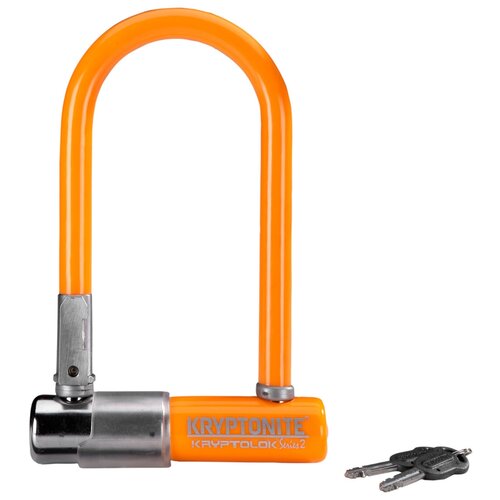 Велозамок Kryptonite U-Lock Kryptolok Mini-7 W/Flexframe-U Bracket orange