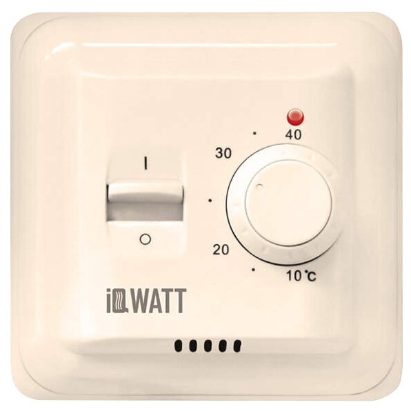 Терморегулятор IQWATT IQ Thermostat M (слоновая кость)