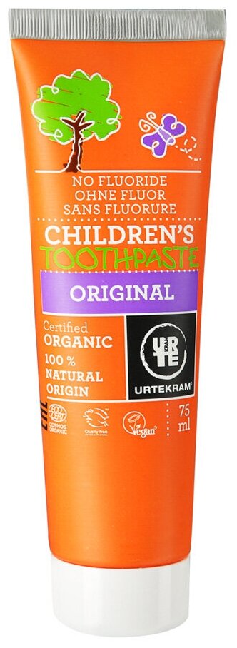 Зубная паста Urtekram Original Organic, 75 мл, 75 г