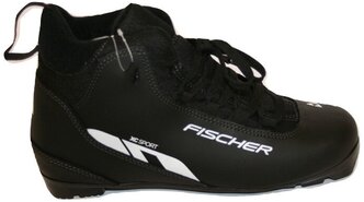 Лыжные ботинки Fischer XC Sport 2020-2021, р. 42, black