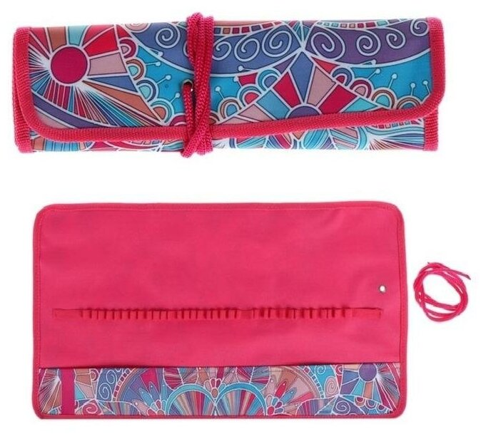 Пенал мягкий, скатка, на шнуровке, 220 х 430 мм, ПНШ-1 «Мандала ...