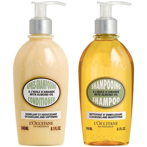 L'Occitane en Provence Набор Almond hair care bivy кондиционер для волос almond