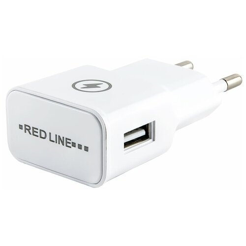 Сетевое зарядное устройство Red Line NT-1A, 5 Вт, белый горящие скидки red line nt 1a b apple lightning white