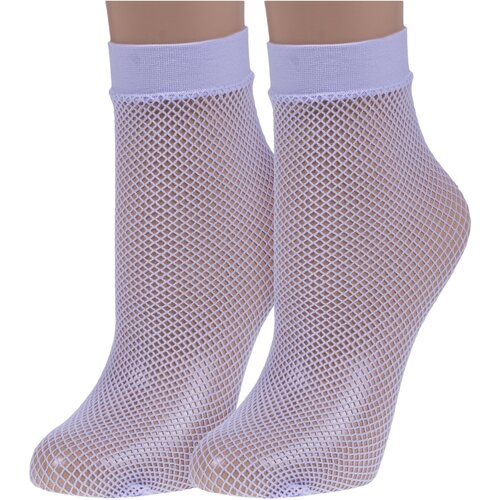 фото Носки conte, 2 пары, размер 23-25, фиолетовый