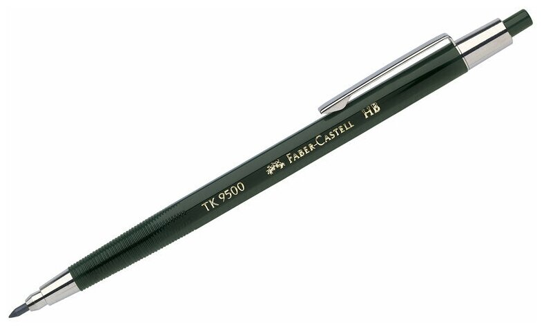 Карандаш цанговый Faber-Castell "Tk 9500", 2 мм, HB (139500)