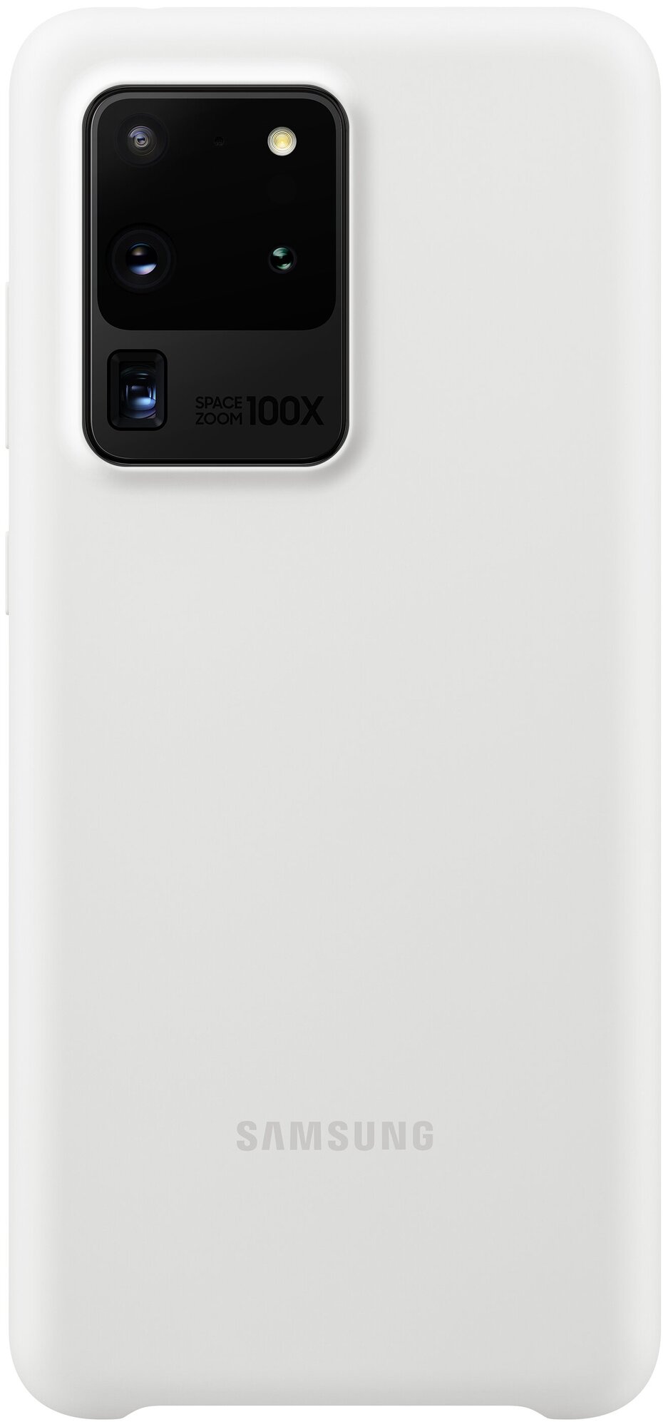 Накладка силиконовая Samsung Silicon Cover для Samsung Galaxy S20 Ultra EF-PG988TWEGRU белая