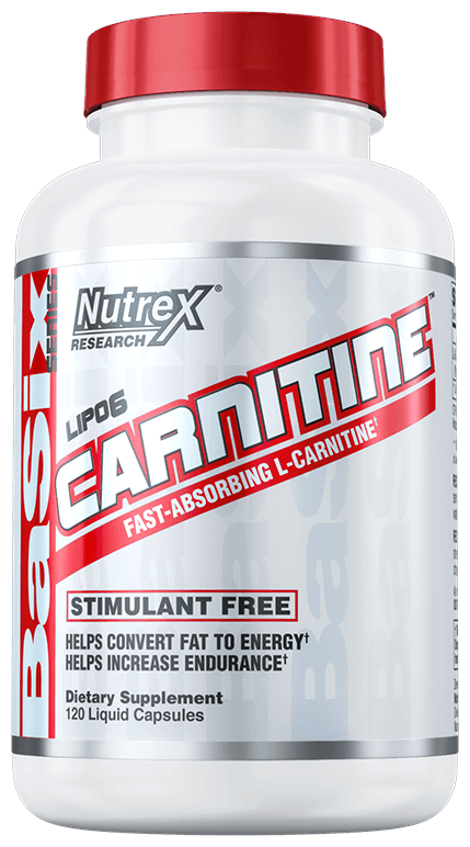 Система похудения, жиросжигатель Nutrex Lipo-6 Carnitine, капсулы 60 штук