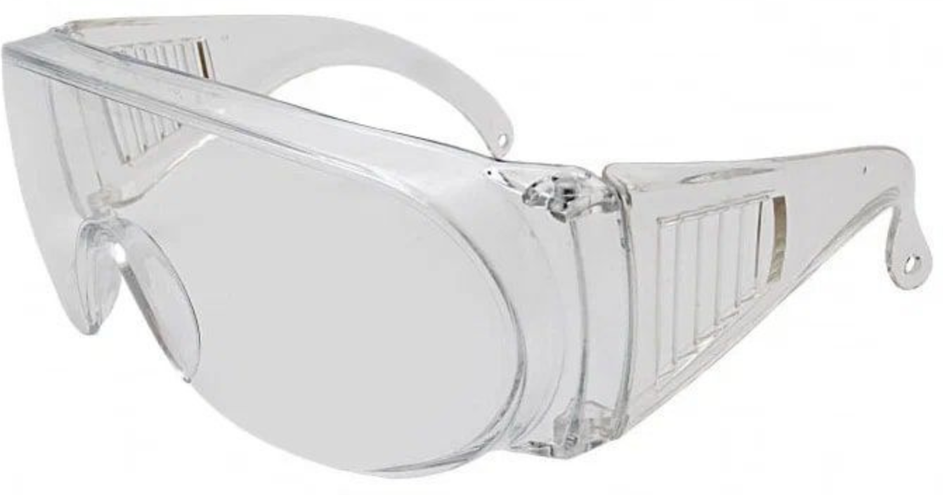 Очки прозрачные защитные ОЧК304 (0-13011) - фотография № 1
