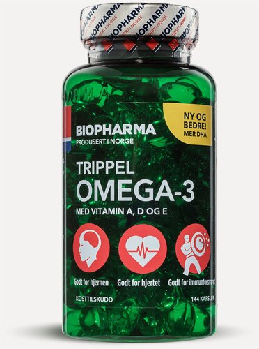 Изображение товара Biopharma Тройная Омега-3 капс, 144 шт.