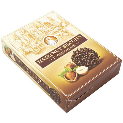 Печенье SANTA BAKERY Hazelnut biscuits in chocolate, 170 г