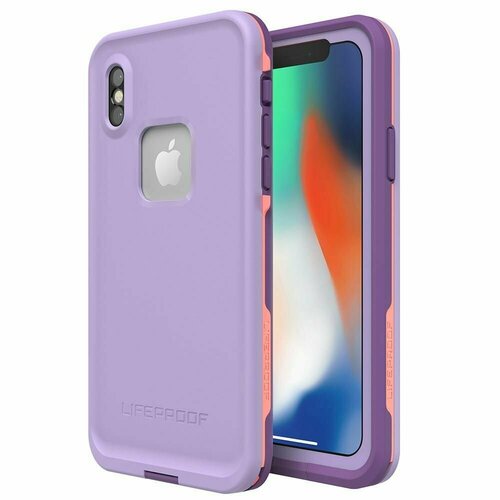 Чехол для iPhone X, XS LifeProof FRE водонепроницаемый ударопрочный фиолетовый