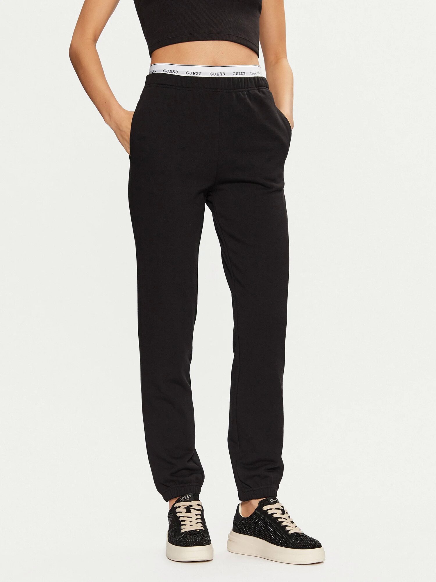 Брюки GUESS Sofia Cuffed Pant