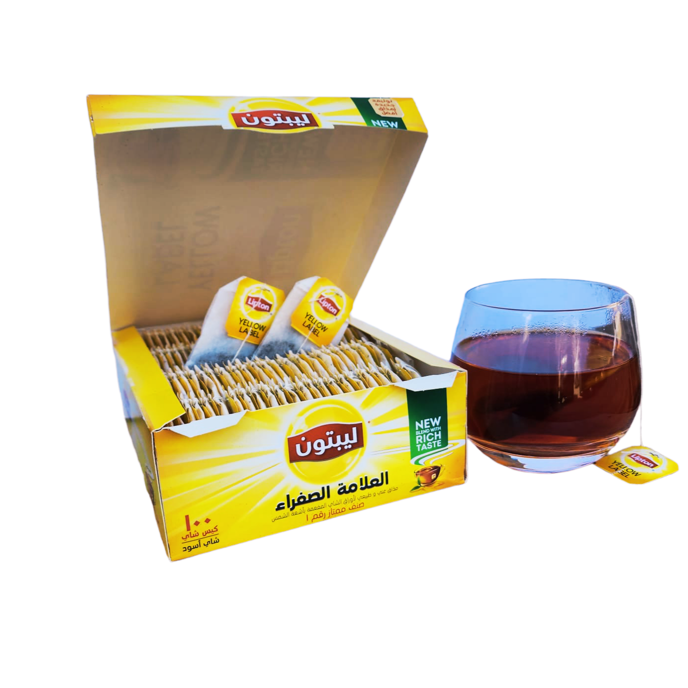 Чай черный Lipton Yellow label в пакетиках