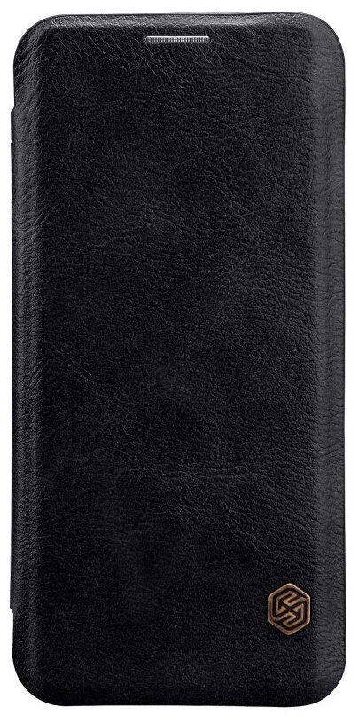 Кожаный чехол-книжка Nillkin Leather Qin для Samsung Galaxy S9 черный