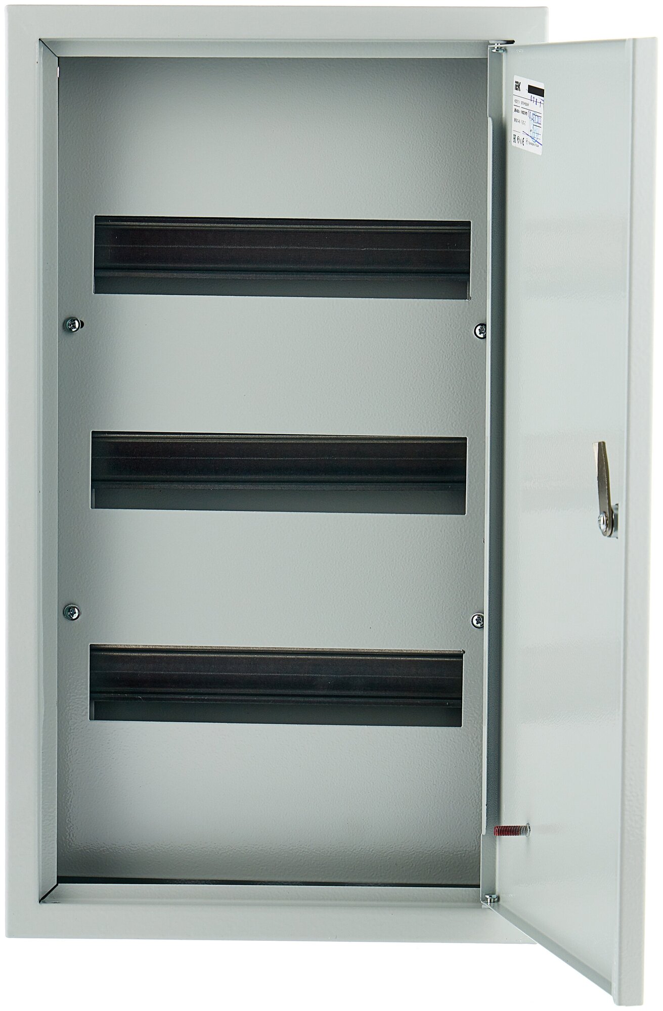 Распределительный шкаф ЩРН, 36 мод, IP31, навесной, сталь, с клеммами | код. MKM14-N-36-31-Z | IEK ( 1шт. )
