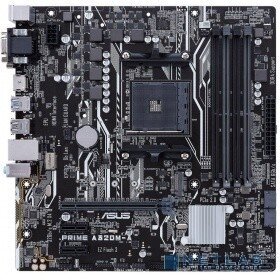 Asus Материнская плата ASUS PRIME A320M-A RTL Soc-AM4 AMD A320 4xDDR4 mATX AC`97 8ch(7.1) GbLAN RAID+VGA+DVI+HDMI