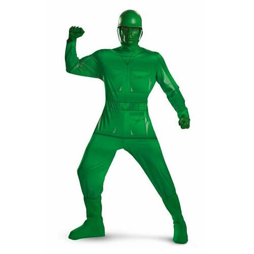 Костюм Зелёного солдатика костюм солдатика вов 9451 92 110 см