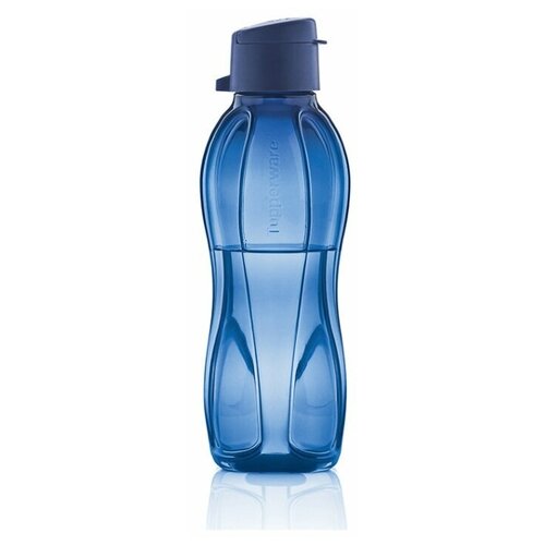 Бутылка Tupperware Эко с клапаном, 500 мл, синий