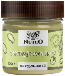 Паста фисташковая натуральная Nutco, 100 г