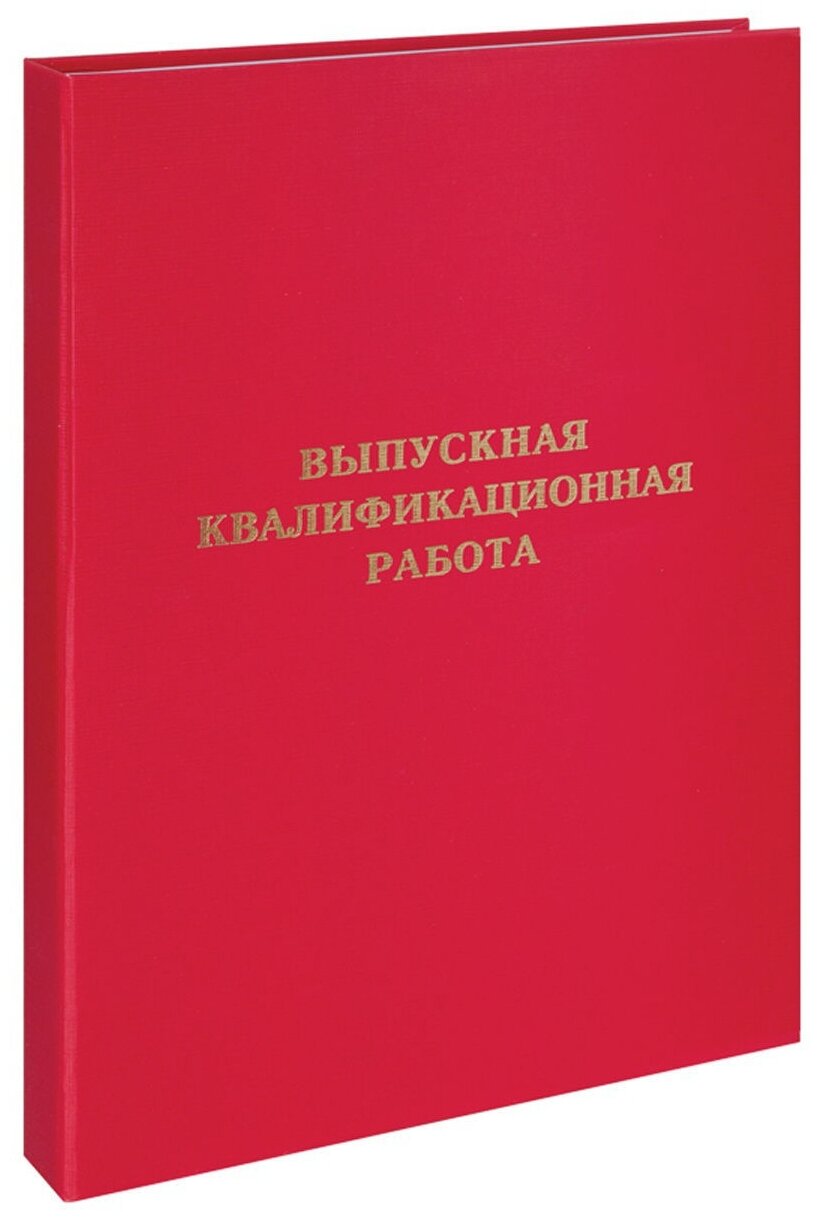 ArtSpace Папка Выпускная квалификационная работа А4 бумвинил гребешки/сутаж