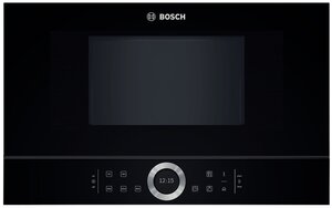 Микроволновая печь встраиваемая Bosch BFL634GB1, черный