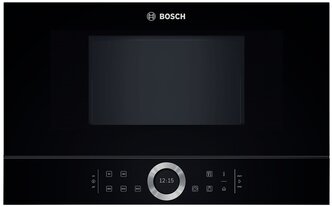 Микроволновая печь встраиваемая Bosch BFL634GB1, черный