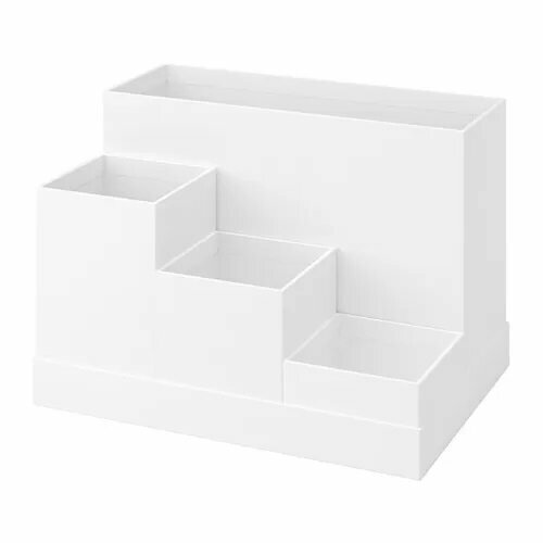 Органайзер Ikea Tjena для канцелярии и офисных мелочей Икеа Тьена, белый