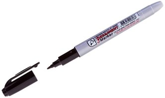 CROWN Маркер Multi Marker Super Slim (P-505F), черный