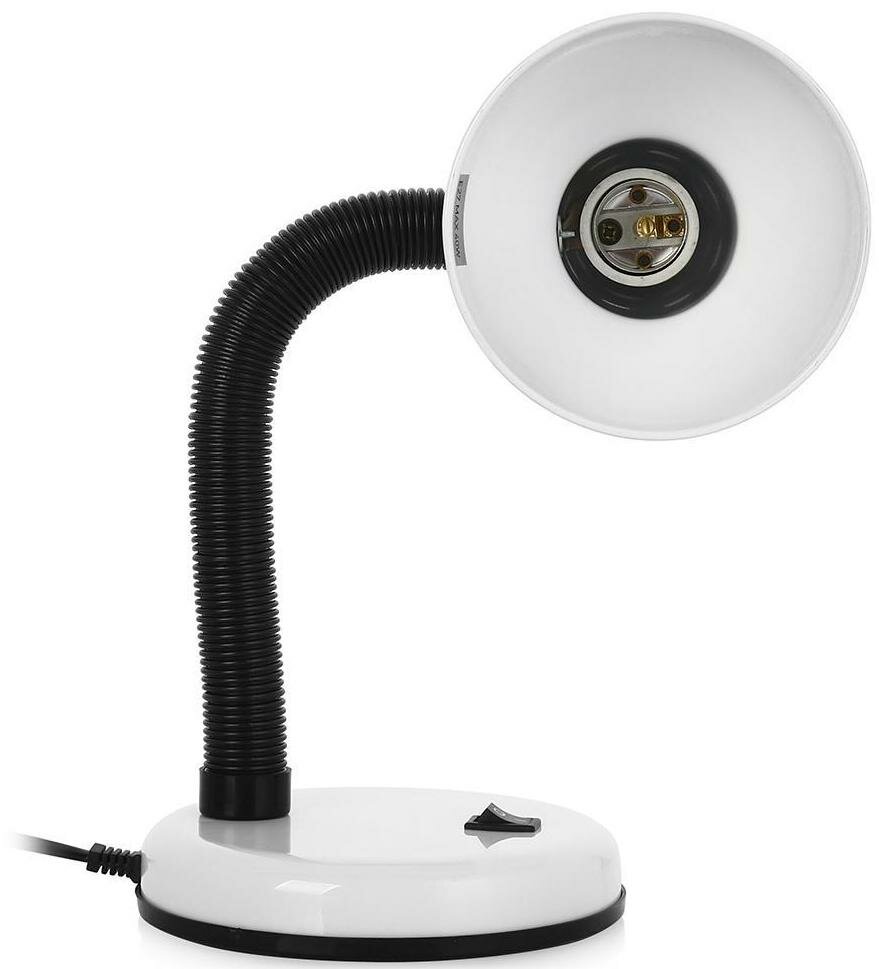 Настольная лампа ЭРА N-120-E27-40W-W белый - фотография № 9