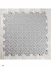 Развивающий коврик-пазл "Серый" 60х60х1 см