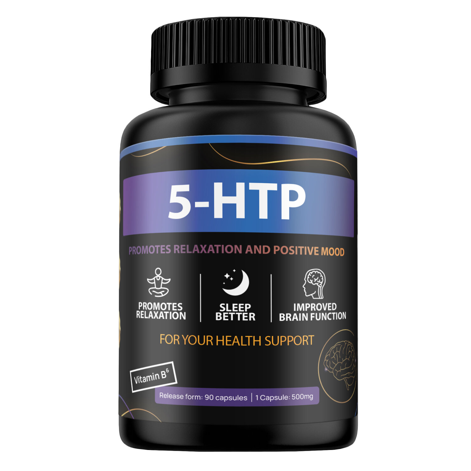 5HTP триптофан в капсулах успокоительные для сна от стресса