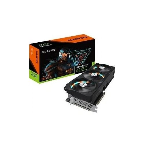 Видеокарта Gigabyte PCI-E 40 NVIDIA GeForce RTX 4080 16Gb 256 GDDR6X GV-N4080GAMING OC-16GD 17795400₽
