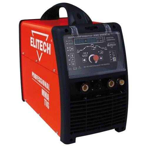 Сварочный аппарат инверторного типа ELITECH АИС 200АТМ TIG MMA 5496600₽