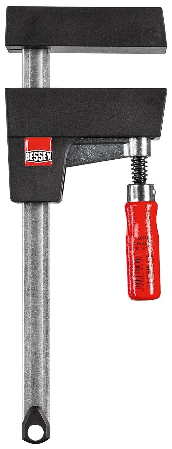 Струбцина BESSEY UK16 UniKlamp корпусная лёгкая 160/80, усилие: 1.5 кН