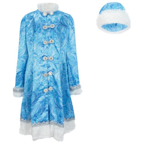 фото Костюм батик, размер 128, голубой