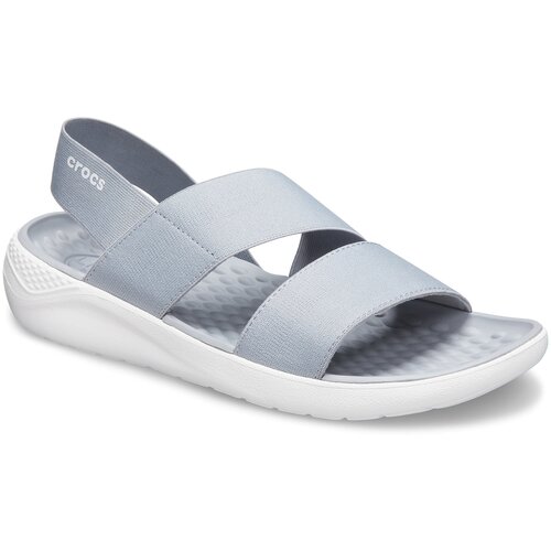 фото Сандалии crocs literide stretch sandal , размер 37(w7) , light gray/white