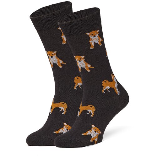 фото Носки красная жара (графит; оранжевый; белый) 36-41