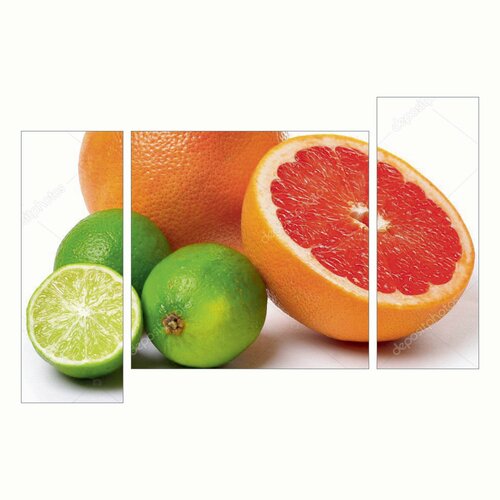 Модульная картина Крупный цитрус Размер54х80см 40х1838х3840х18 2109₽