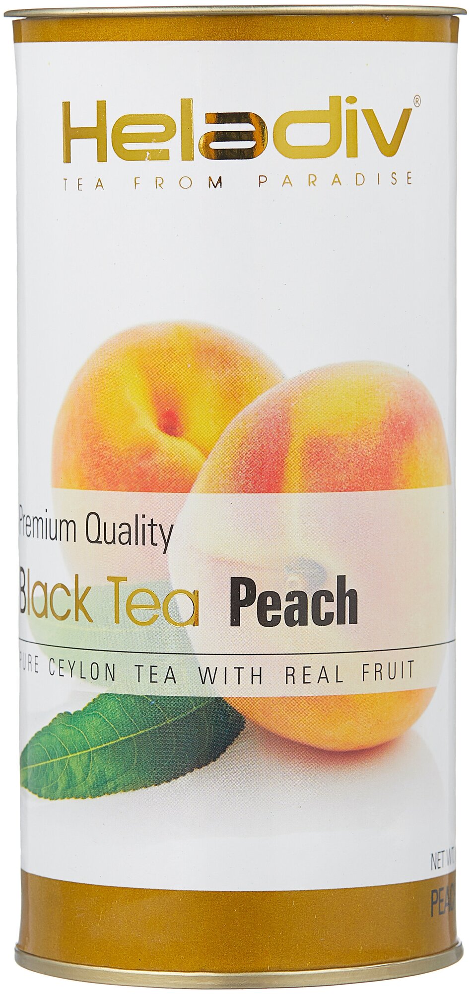 Чай черный Heladiv Premium Quality Black Tea Peach