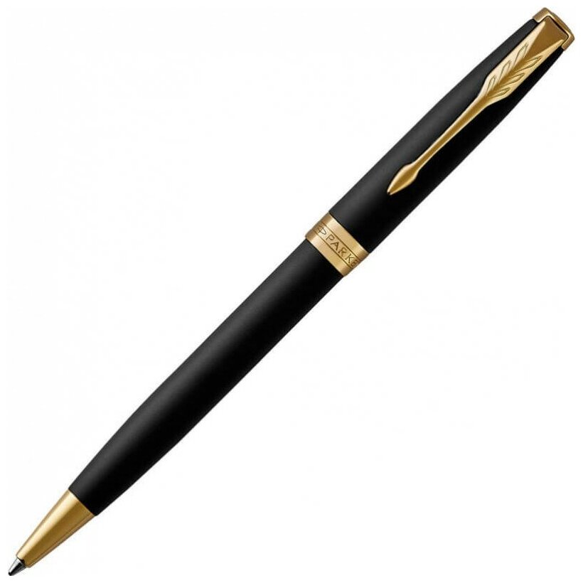 Parker Sonnet Core - Matte Black GT, шариковая ручка, M, BL