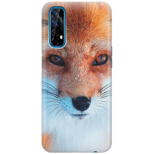 фото Силиконовый чехол на realme 7 / рилми 7 с принтом "спокойный лис" gosso