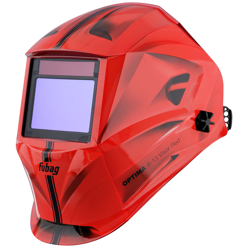 маска сварщика fubag flip flap optima 11f 41101 Маска Fubag Optima 4-13 Visor Red красный