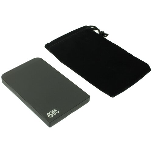 Корпус для HDD/SSD AGESTAR SUB201, черный сменный бокс для hdd agestar smrp sata ii пластик черный 3 5