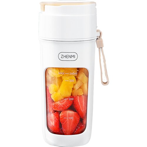 Беспроводная соковыжималка блендер Xiaomi Zhenmi Direct Drink Portable Juicing Cup 340 ml Orange (ZMGZ-J5)