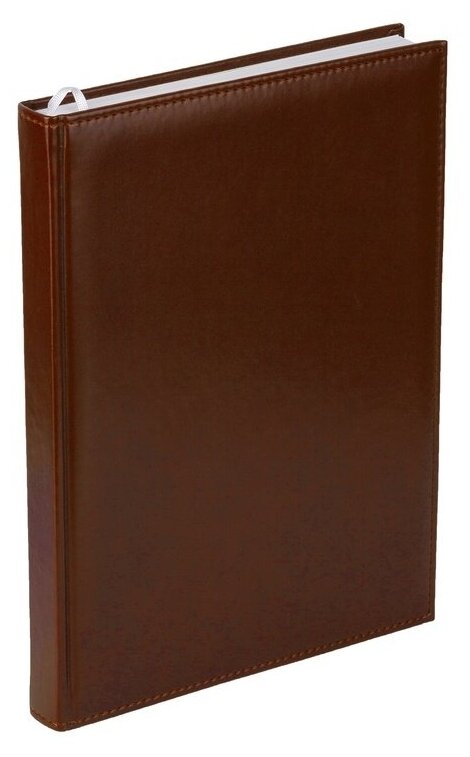 Еженедельник Attache недатированный, А4, 195*265 мм, 72 листа, Каньон, коричневый (84864)