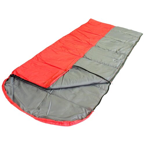 фото Спальный мешок woodland camping+ 300 красный/серый с правой стороны