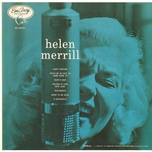 виниловая пластинка хелен меррилл helen merrill песни р Компакт-диск Warner Helen Merrill – Helen Merrill (Japan) (+ obi)