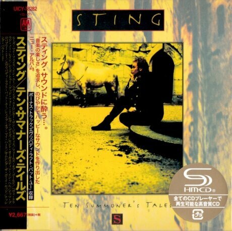 Японские компакт-диски, A&M Records, STING - Ten Summoner's Tales (CD, Japan)