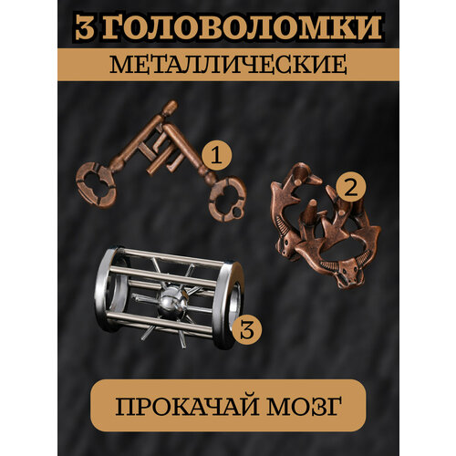 Набор металлических головоломок 7