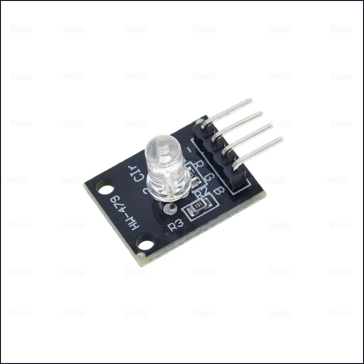 Светодиодный модуль RGB KY-016 3-цветный для Arduino — фото 1